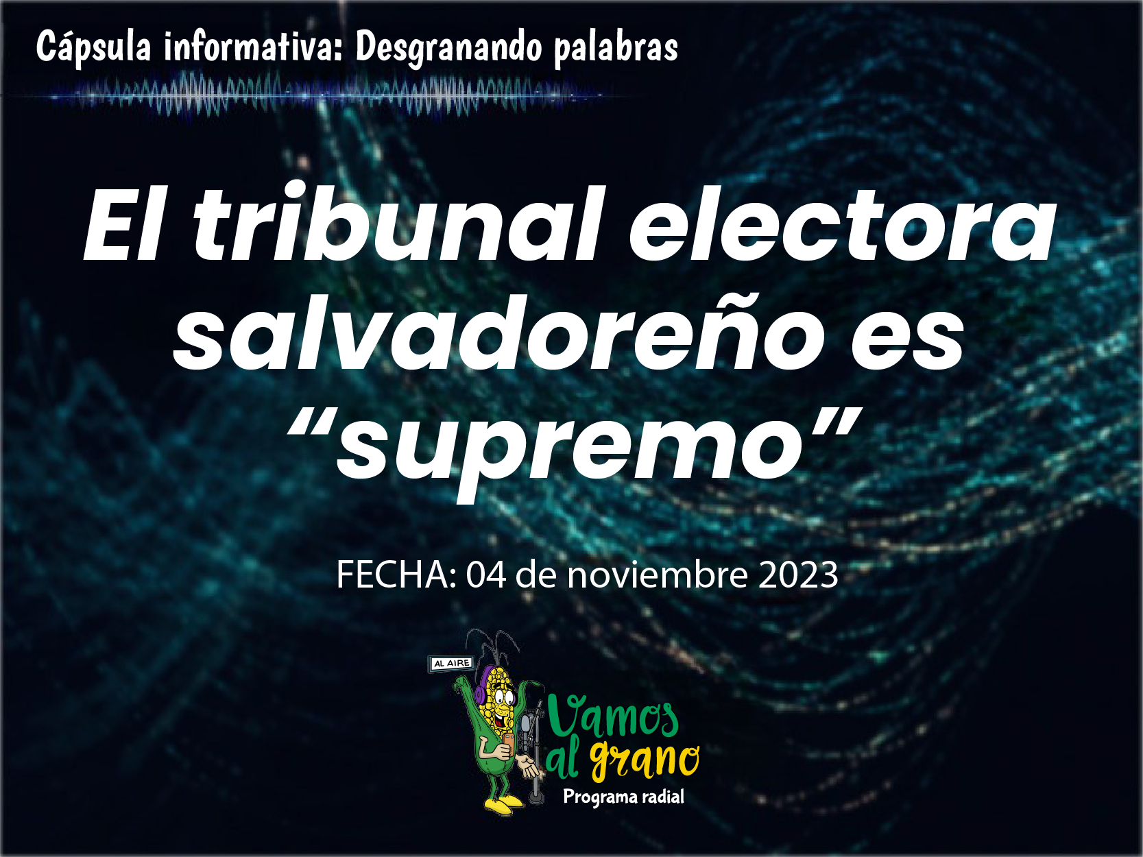 El Tribuna electoral salvadoreño es “supremo”