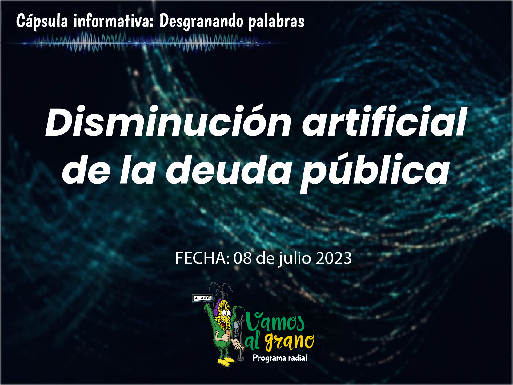 Disminución artificial de la deuda publica