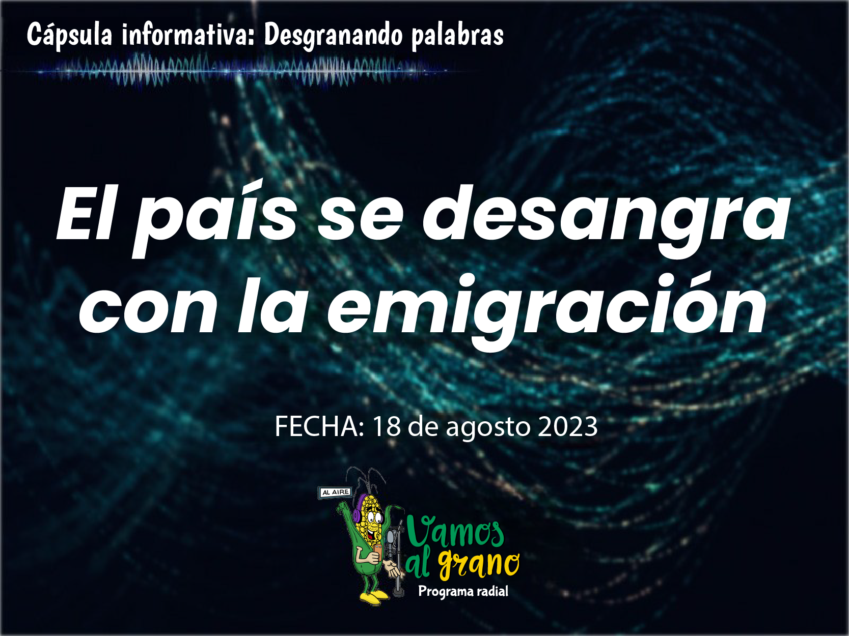 País se desangra con la emigración